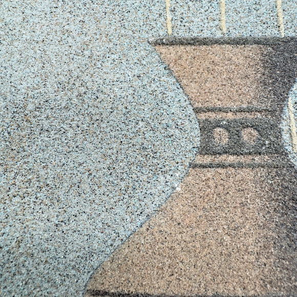 Sand Painting Navajo Yei Windway Native American Art Unframed Signed Thompson - Picture 3 of 12